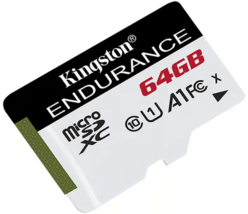 Kingston High Endurance microSD-kort, 64 GB